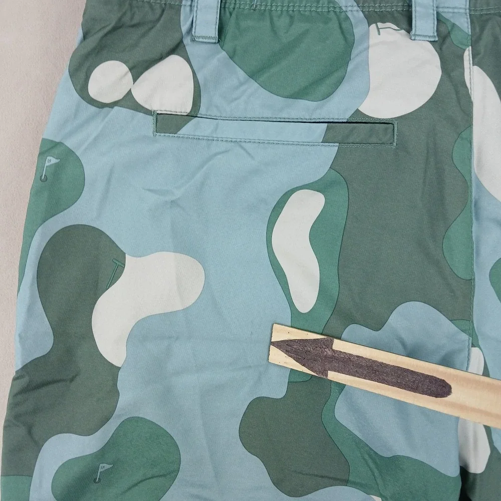 William Murray 36x10 Mens Shorts Camo Golf Stretch Performance Loud Colorful‎